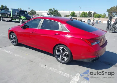 2023 Hyundai Elantra Hybrid Limited из США, поврежденный, VIN KMHLN4AJ7PU038224